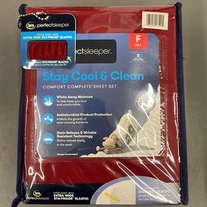 Serta Full set sheet. Brand new never used still in packaging!!